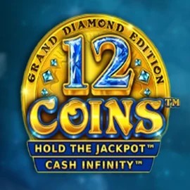12 Coins Grand Diamond Edition slot logo by Wazdan at Jack`s Casino