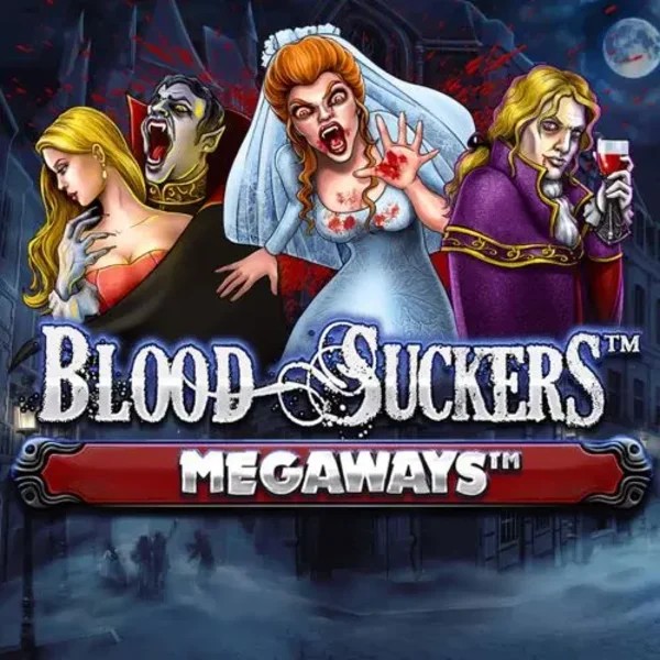 Blood Suckers Megaways slot logo by Red Tiger Gaming at Jack`s Casino