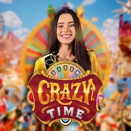 Play the Crazy Time slot by Evolution on Jack`s Casino