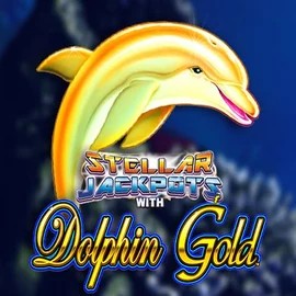 Official Jackpots logo: Dolphin Gold with Stellar Jackpots by Lightning Box Game at Jack`s Casino
