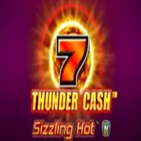 Thunder Cash Sizzling Hot slot logo by Novomatic at Jack`s Casino