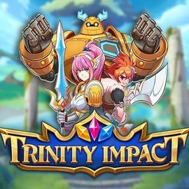 Trinity Impact slot logo by Play'n GO at Jack`s Casino