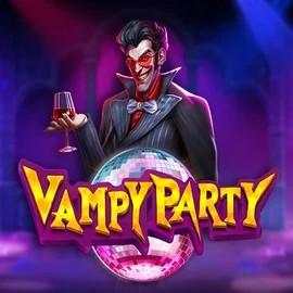 Vampy Party slot logo by Pragmatic Play at Jack`s Casino