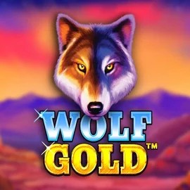 Wolf Gold slot logo by Pragmatic Play at Jack`s Casino