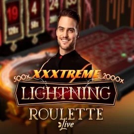 XXXtreme Lightning Roulette slot visual from Evolution available on jackcasino.eu